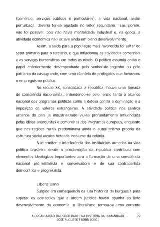 Sociedades na História da Humanidade