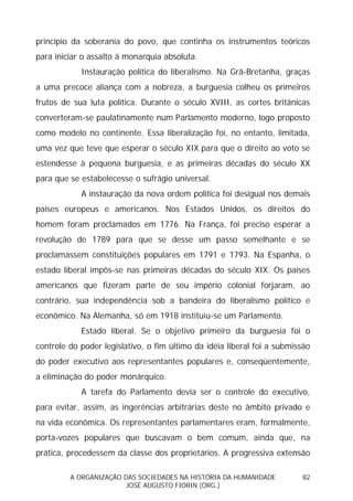 Sociedades na História da Humanidade