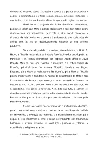 Sociedades na História da Humanidade