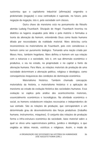 Sociedades na História da Humanidade