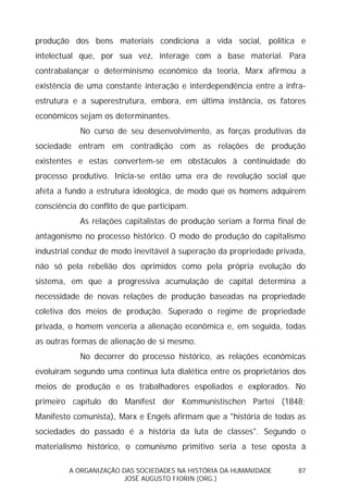 Sociedades na História da Humanidade