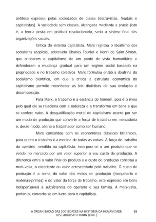 Sociedades na História da Humanidade