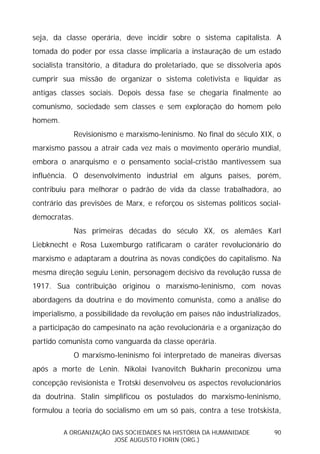 Sociedades na História da Humanidade