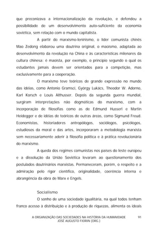 Sociedades na História da Humanidade