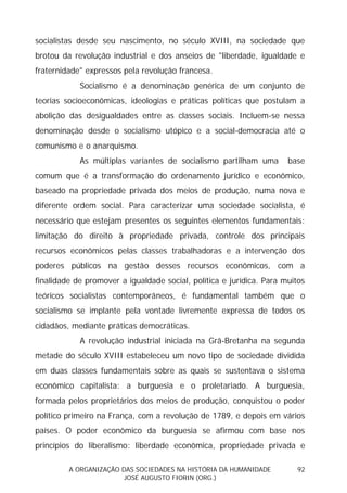 Sociedades na História da Humanidade