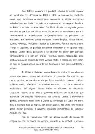 Sociedades na História da Humanidade