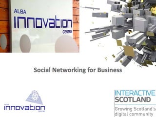 Social Networking For Business: Panel Discussion