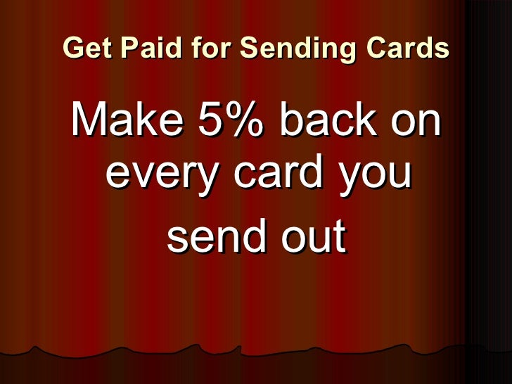 Send out Cards presentation