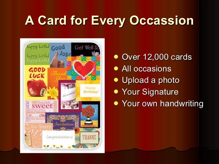 Send out Cards presentation