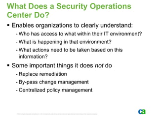 SOC presentation- Building a Security Operations Center | PPT