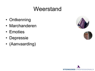 WeerstandOntkenningMarchanderenEmotiesDepressie(Aanvaarding)