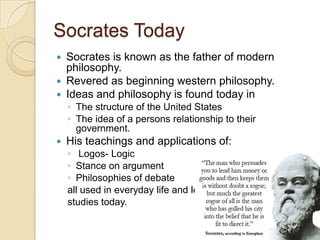 Socrates Notes Socrates | PPTX