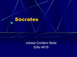 Sócrates Julissa Cordero Seda Edfu 4019 