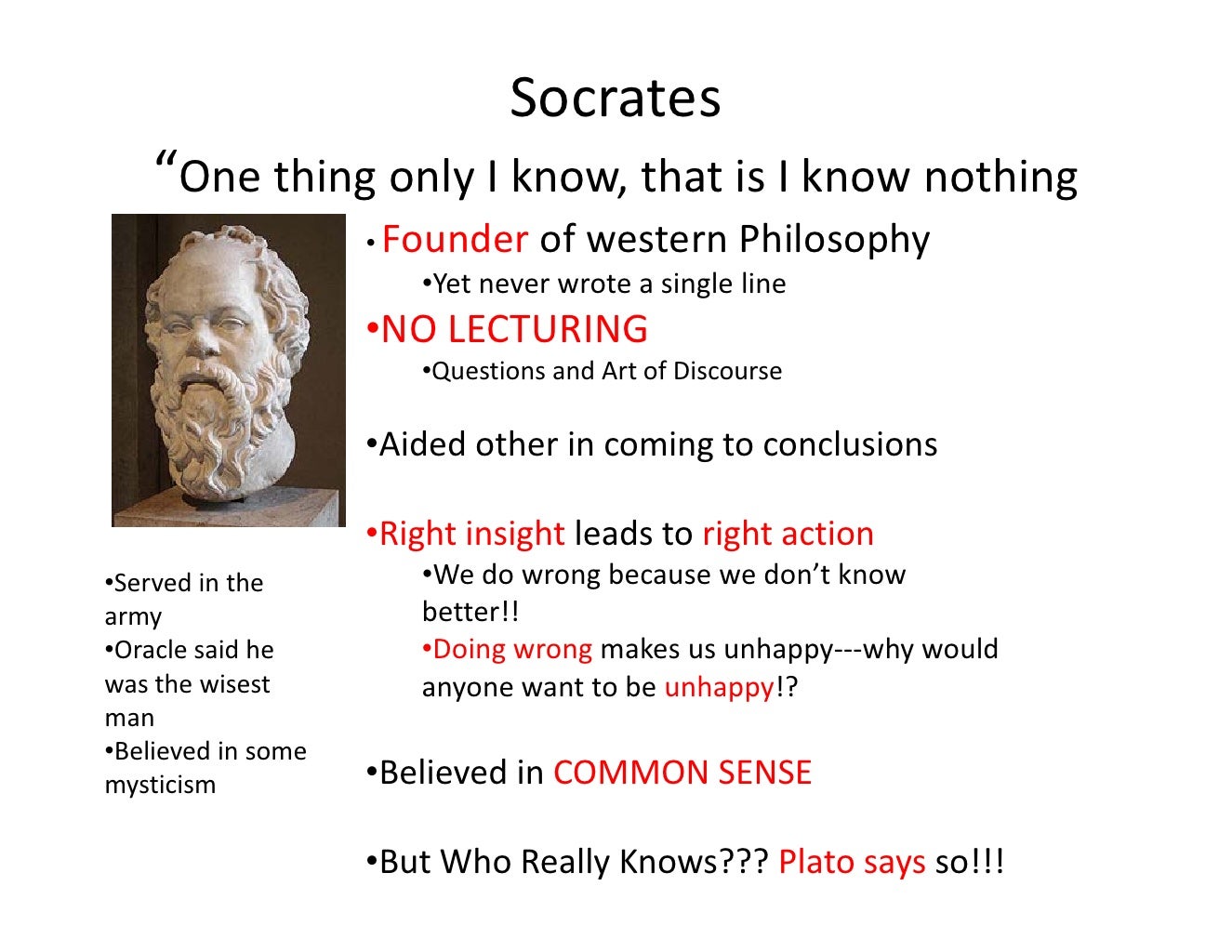 Socrates And Plato Powerpoint