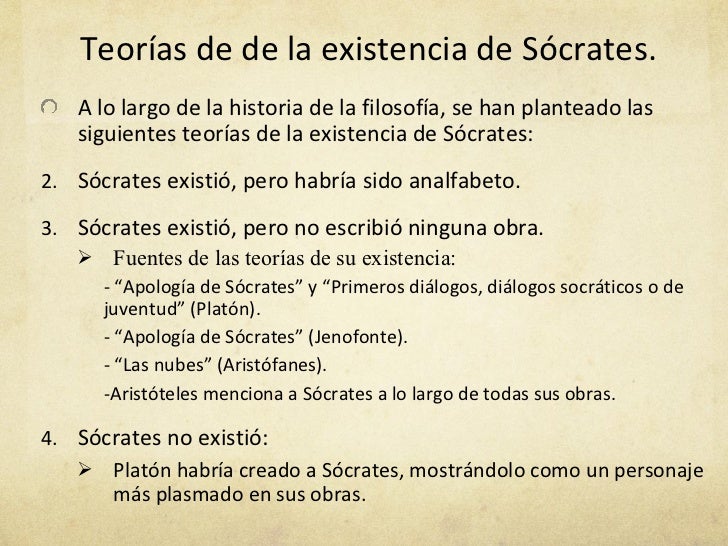 Teoria de socrates resumen_teoria_online