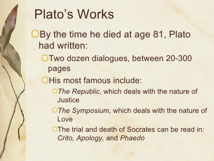 Socrates and Plato