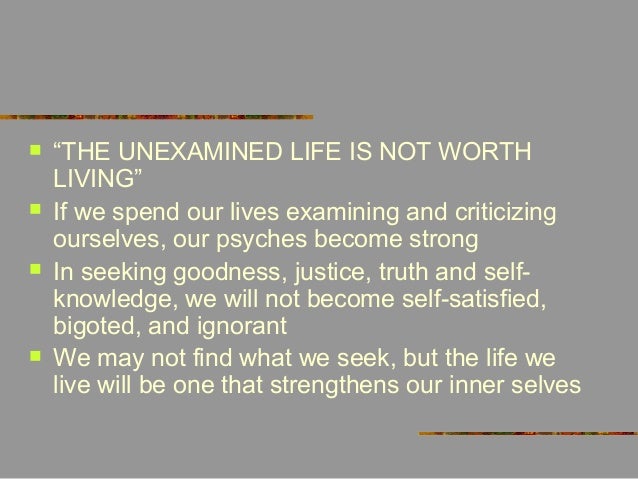 What Makes Life Worth Living? Essay - Words