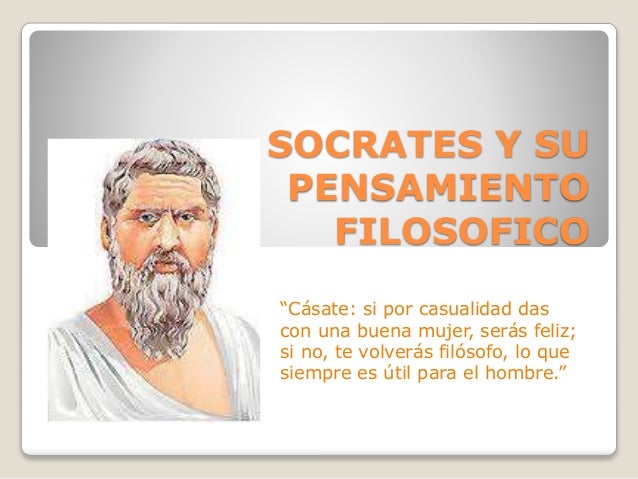 Socrates y su pensamiento filosofico