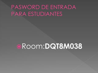 Room:DQT8M038
 