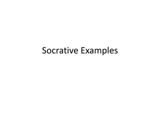 Socrative Examples
 