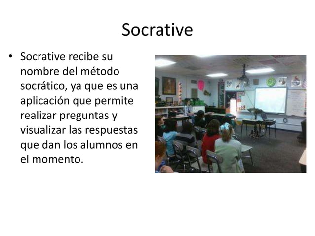 Socrative sistema de respuestas inteligentes | PPTX | Educational