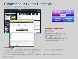 Define a ‘moderation strategy’ thought-out the project: