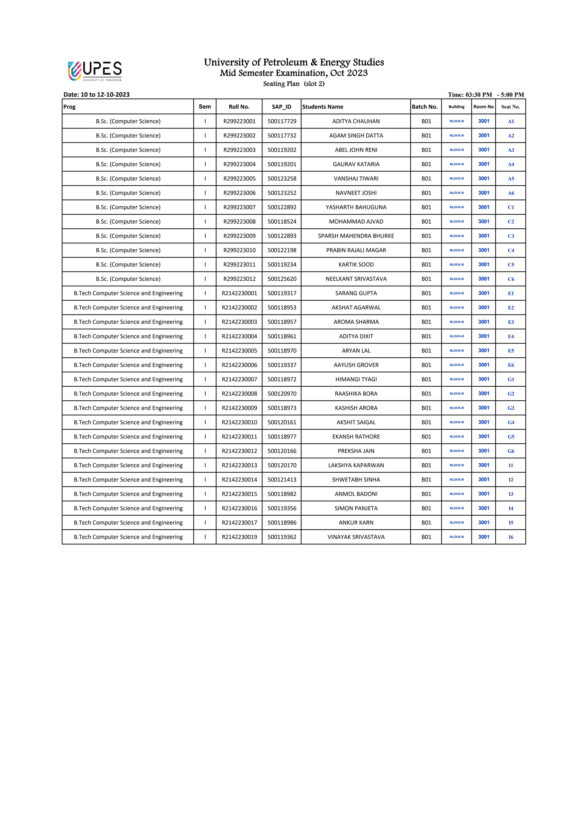 SOCS- Seating Plan I Sem -MId Semester Exam Oct.2023 ae4eb539-7abc-4afe ...