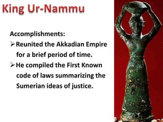 First people known to use a wheel.