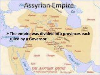  Accomplishments of King Sargon:Extended the irrigation system.