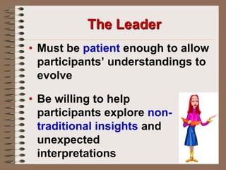 The TextSocratic Seminar texts are chosen for their richness in ideas, issues, and values, and their ability to stimulate extended, thoughtful dialogue.  