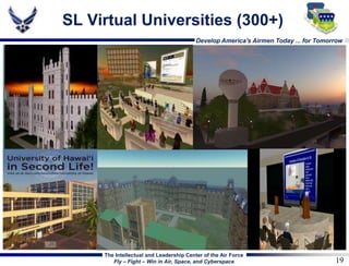 Essential Skills for Student Success: Tools for SchoolThe CGO: Introspection & Self-DevelopmentThe CGO in the Work Environment: Organizational & Team LeadershipThe CGO as a Leader in the USAF: The Family BusinessThe CGO as a Component of the US Military: The Joint PerspectiveThe CGO and Future Challenges: Strategic & Global PerspectivesTarget: Applied Leadership!Finely Tuned for Success Joint & Coalition Warfare