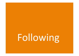 Following
 