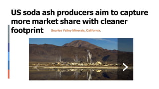 Soda ash Project database