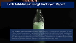 Soda Ash Manufacturing Plant Project Report | PDF