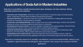 Soda Ash Manufacturing Plant Project Report | PDF