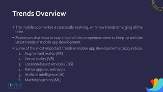 The Latest Trends in Mobile App Development | PDF