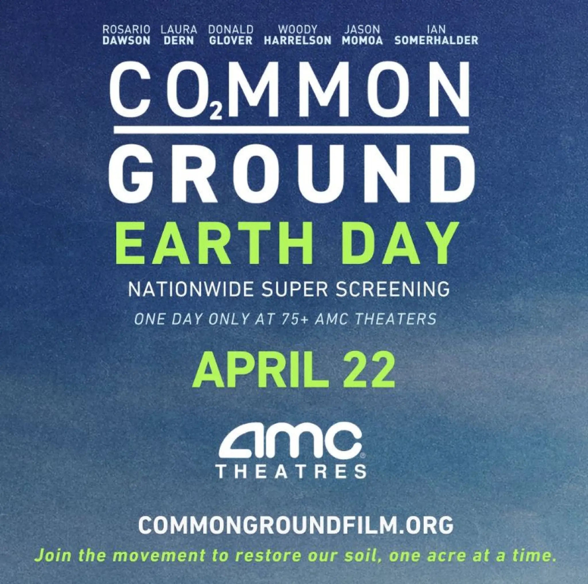 Earth Day 2024 AMC GROUND'' movie night. PPT