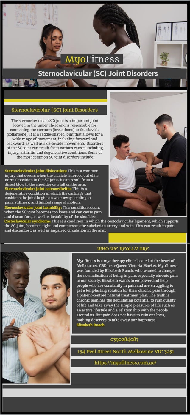 Sternoclavicular (SC) Joint Disorders - MyoFitness | PDF