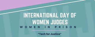 Tech for justice - International Day of Women Judges 2024