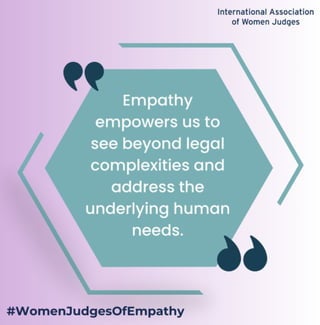 Empathy empowers us to see beyond legal complexities and address the underlying human needs.