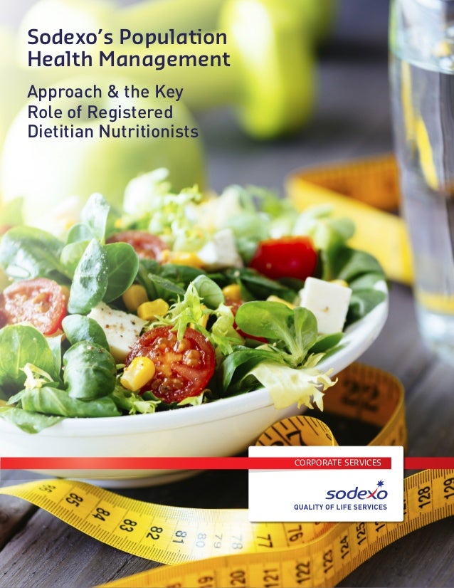 Sodexo’s Population Health Management Approach & the Key Role of
