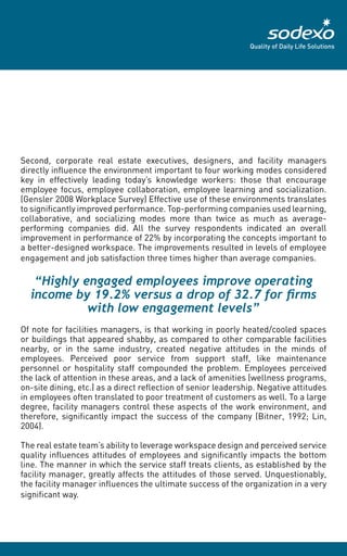 Sodexo's Workplace Trends Report 2012