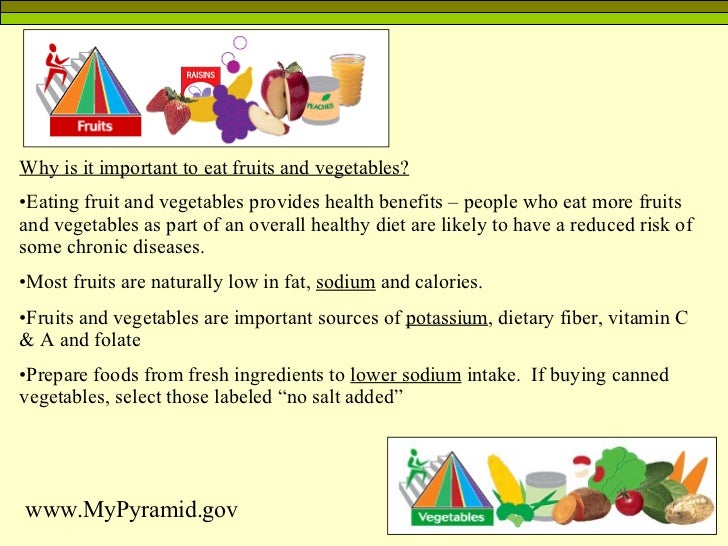Sodium and the Dietary Guidelines