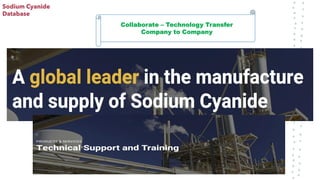 Sodium cyanide-on-site
