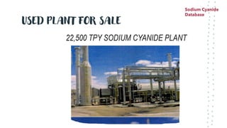 Sodium cyanide-on-site