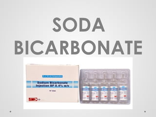 **Alkalinizing drug for metabolic acidosis** | PPTX