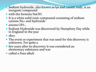 Sodium Hydroxide: Properties, Uses, and Safety Guide of NaOH