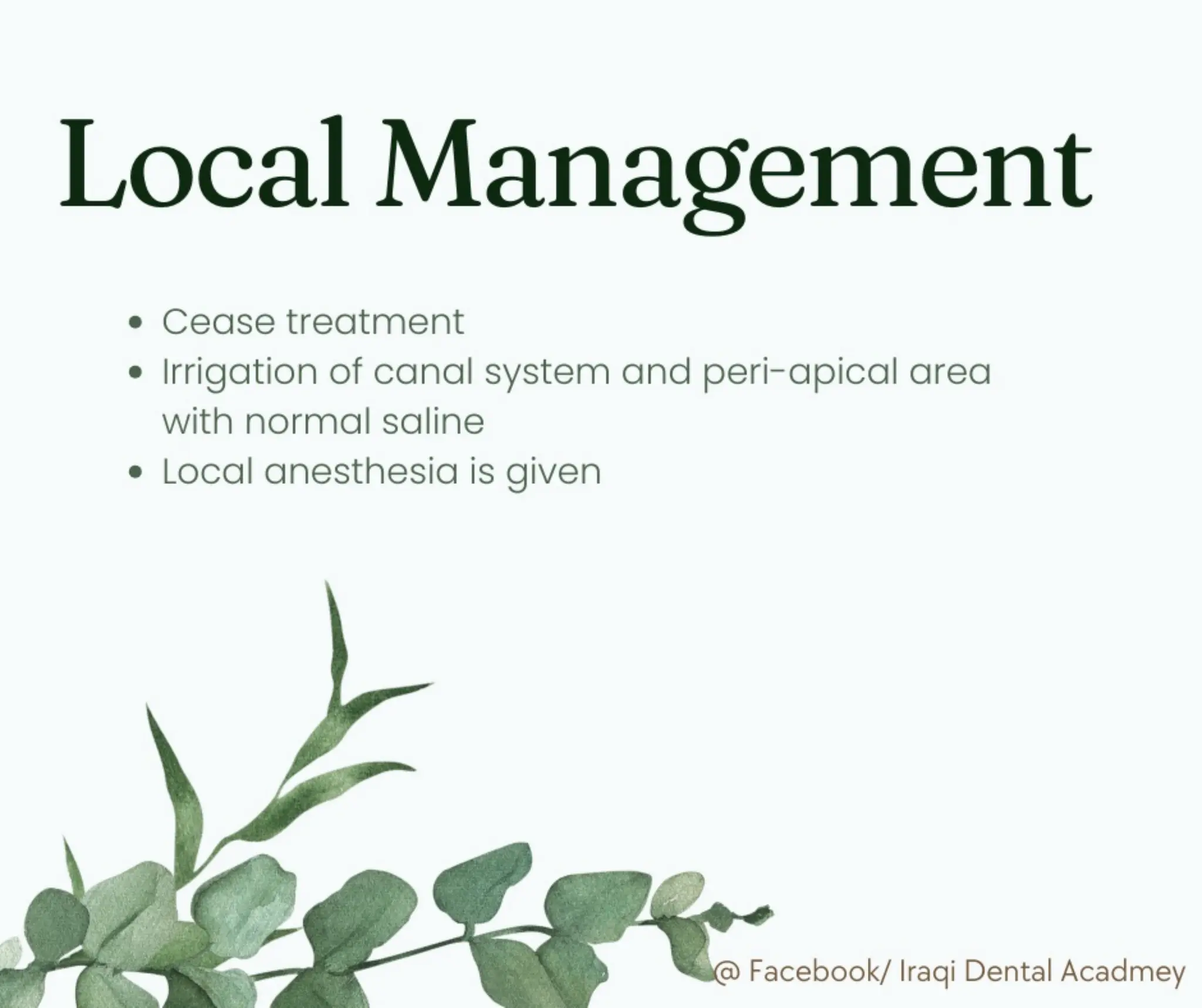 Sodium Hypochlorite Accident in Endodontics Summary PPT