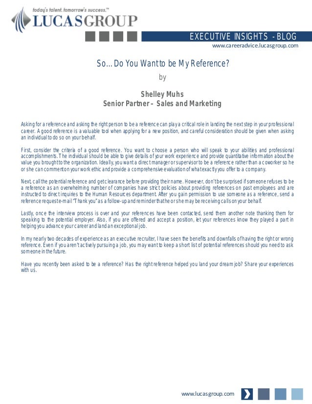 so do you want to be my reference subject line asking for letter of recommendation