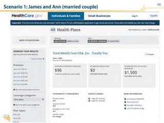 46
Scenario 1: James and Ann (married couple)
 